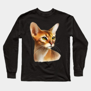 Abyssinian cat, Cat Lover Long Sleeve T-Shirt