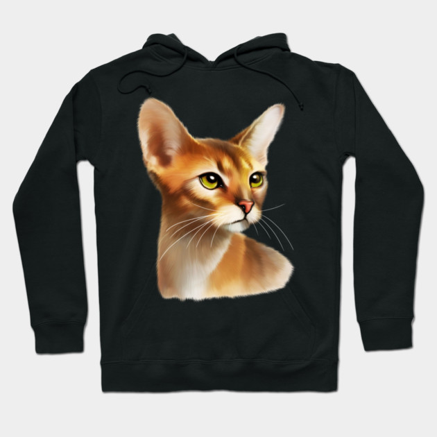Abyssinian cat, Cat Lover Hoodie by logiamerch
