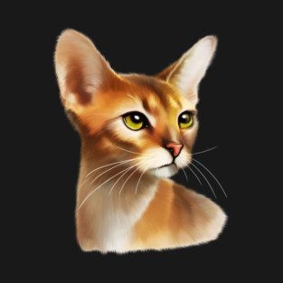 Abyssinian cat, Cat Lover T-Shirt