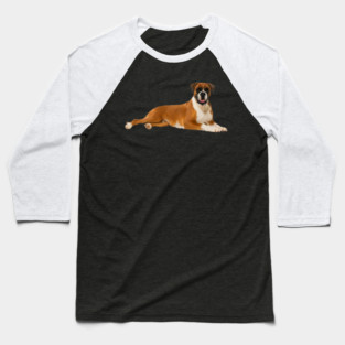 Boxer Dog , Love Boxer Dogs Baseball T-Shirt