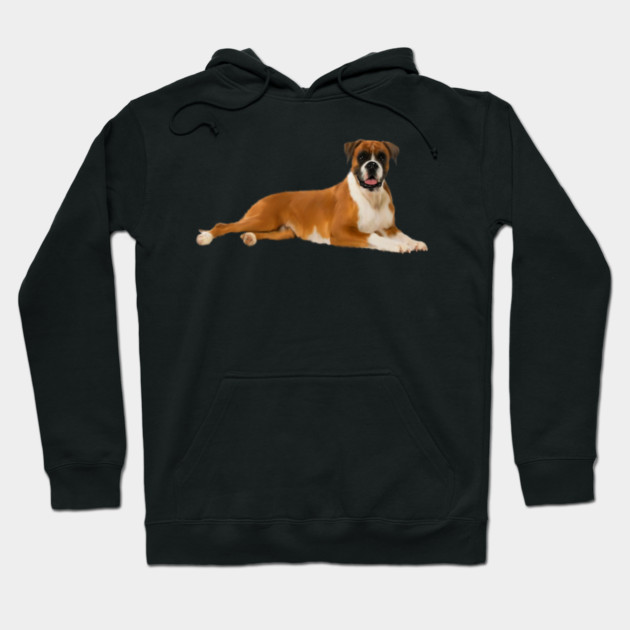 Boxer Dog , Love Boxer Dogs Hoodie by logiamerch