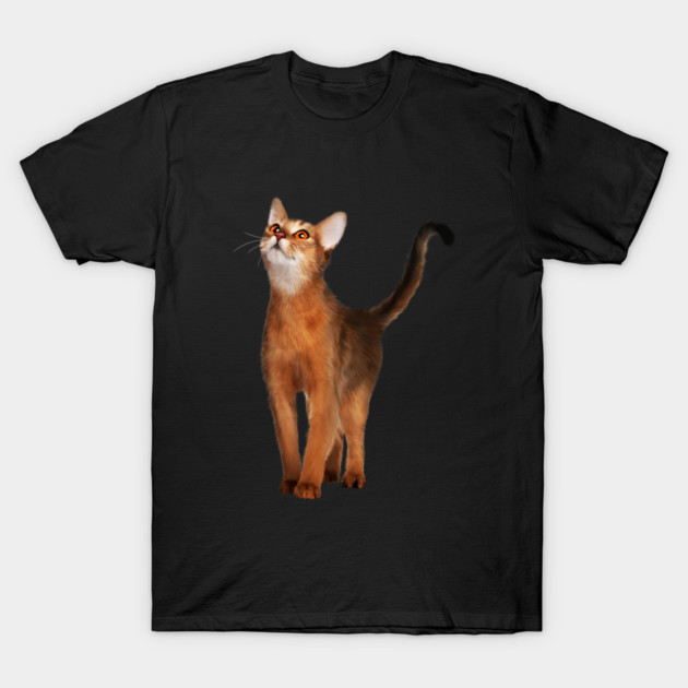 Abyssinian cat, Cat Lover T-Shirt by logiamerch