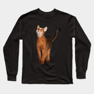Abyssinian cat, Cat Lover Long Sleeve T-Shirt