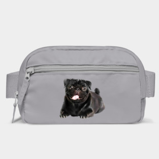 Black Pug Dog, Love Pug Dogs Bag