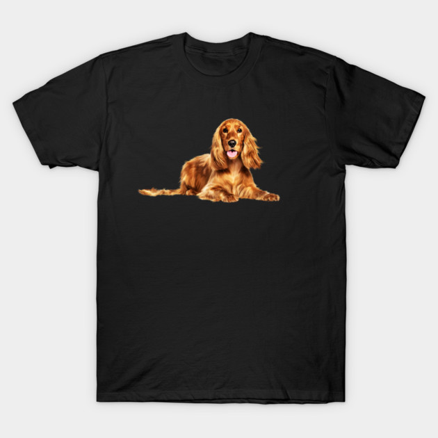 Cocker Spaniel dog, Love Cocker Spaniel dogs T-Shirt by logiamerch