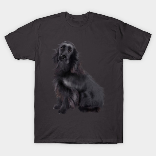 Black Cocker Spaniel, Dog Lover T-Shirt by logiamerch