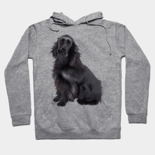 Black Cocker Spaniel, Dog Lover Hoodie by logiamerch