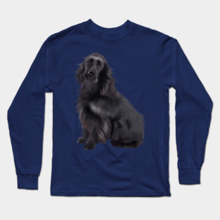 Black Cocker Spaniel, Dog Lover Long Sleeve T-Shirt