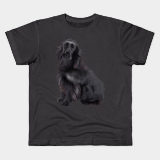 Black Cocker Spaniel, Dog Lover Kids T-Shirt