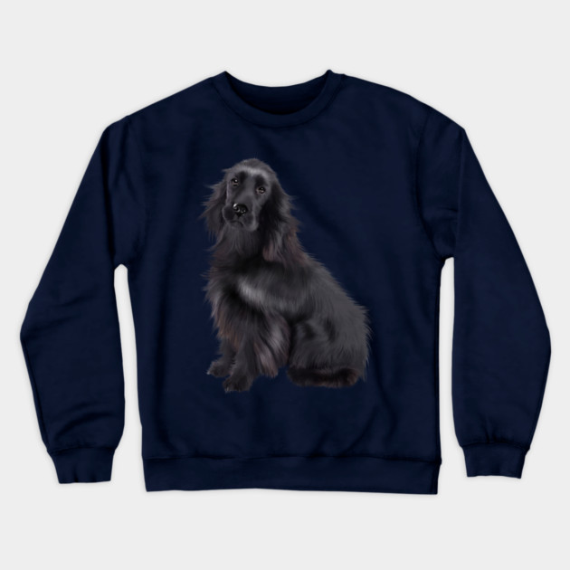 Black Cocker Spaniel, Dog Lover Crewneck Sweatshirt by logiamerch