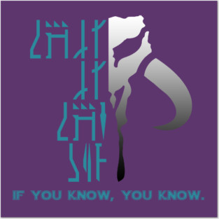 Mandalorian Saying: this is the way Posters and Art