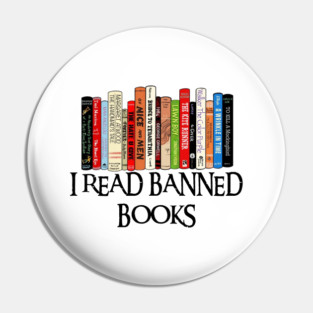 I Read Banned Books Pin