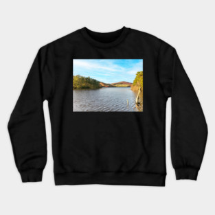 Glencorse Reservoir Pentland Hills Crewneck Sweatshirt