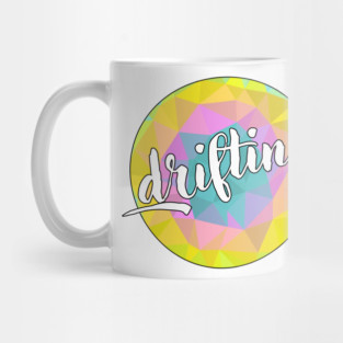 Drifting Typography Design Mug