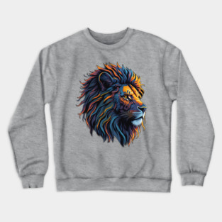 Lion's Head Crewneck Sweatshirt