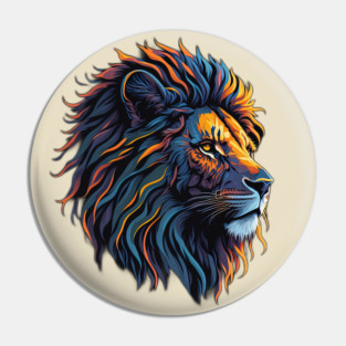 Lion's Head Pin
