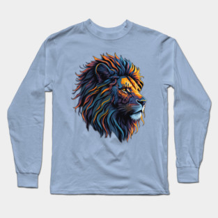 Lion's Head Long Sleeve T-Shirt