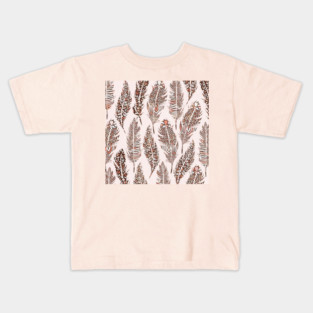 Animal Print Feathers I. Kids T-Shirt