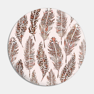 Animal Print Feathers I. Pin