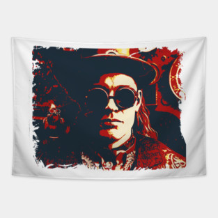 Adelis the Clockmaster v2 Tapestry