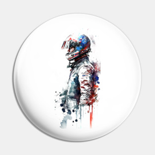 Racecar Driver Pin