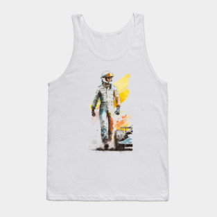 Racecar Driver Tank Top