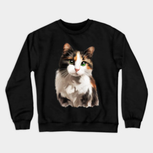 Companion Cat, Cat Lover Crewneck Sweatshirt