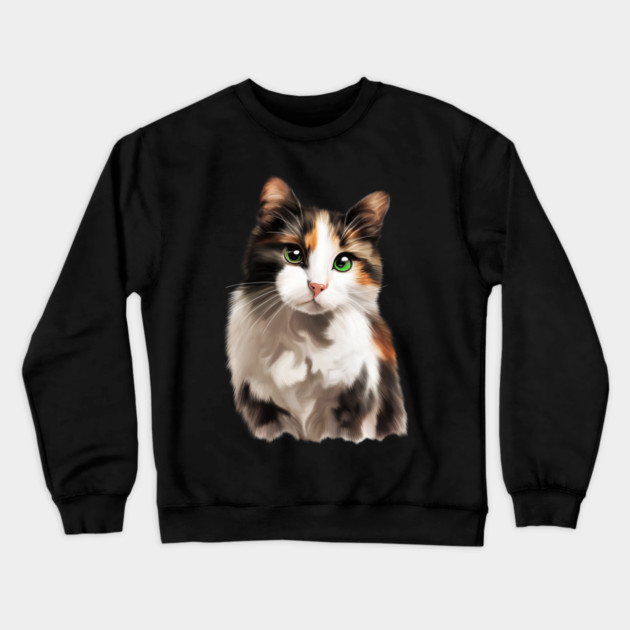 Companion Cat, Cat Lover Crewneck Sweatshirt by logiamerch