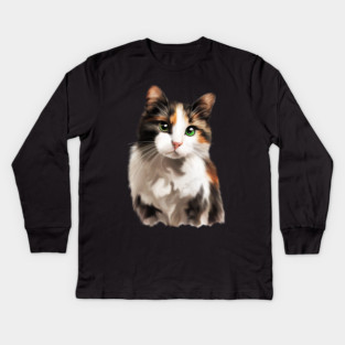 Companion Cat, Cat Lover Kids Long Sleeve T-Shirt