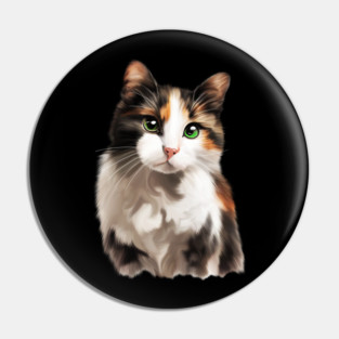 Companion Cat, Cat Lover Pin