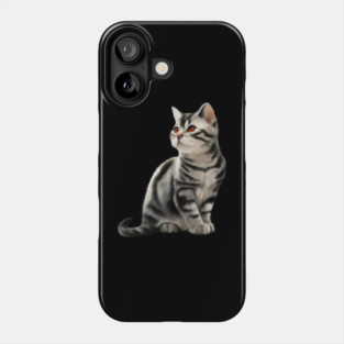 Cute Kitten, Cat Lover Phone Case