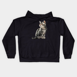 Cute Kitten, Cat Lover Kids Hoodie