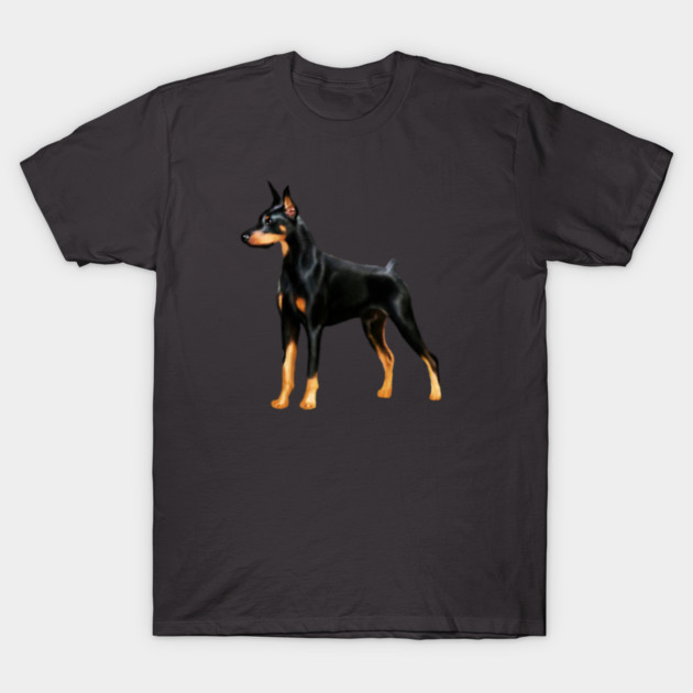 Doberman Dog, Love Doberman Dogs T-Shirt by logiamerch