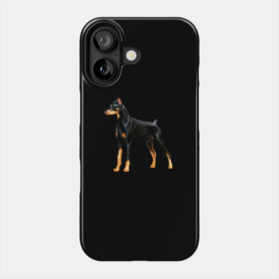 Doberman Dog, Love Doberman Dogs Phone Case