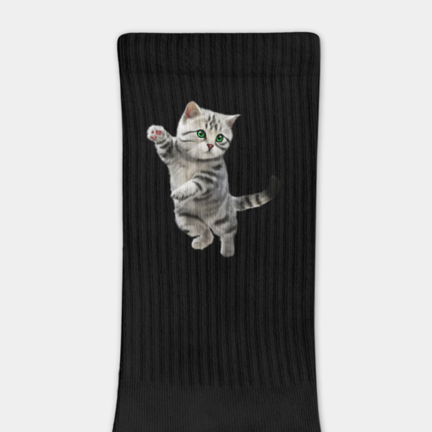 Cute Playful Kitten, Cat Lover by logiamerch