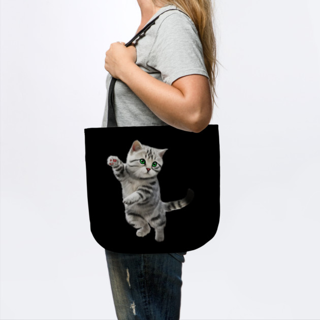 Cute Playful Kitten, Cat Lover by logiamerch