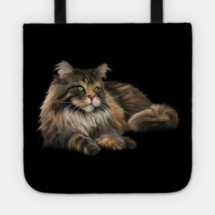 Main Coon Cat, Main Coon Lover Tote