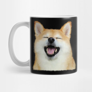 Cute Smiling Shiba Inu dog, Shiba Lover Mug