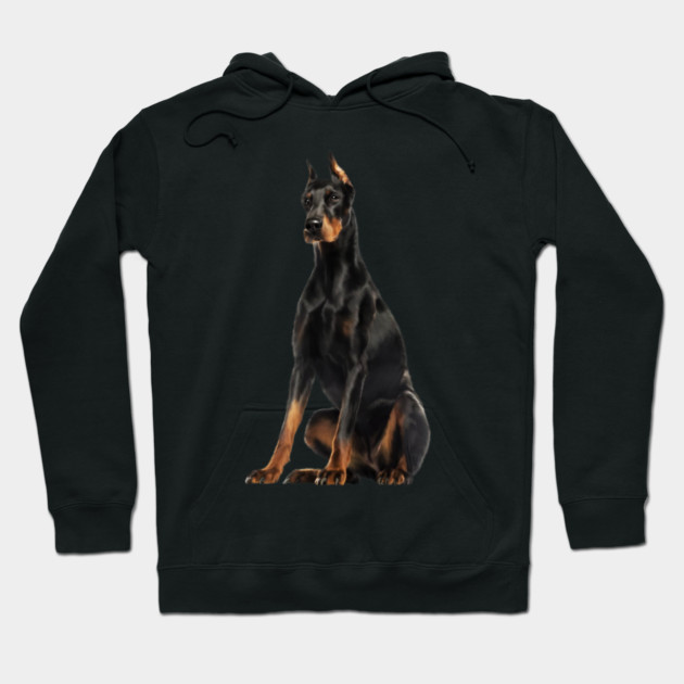 Doberman Dog, Love Doberman Dogs Hoodie by logiamerch