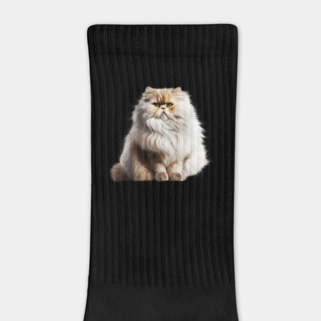 Cute Persian Cat, Fluffy Cat Lover by logiamerch