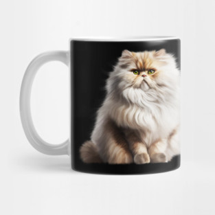 Cute Persian Cat, Fluffy Cat Lover Mug
