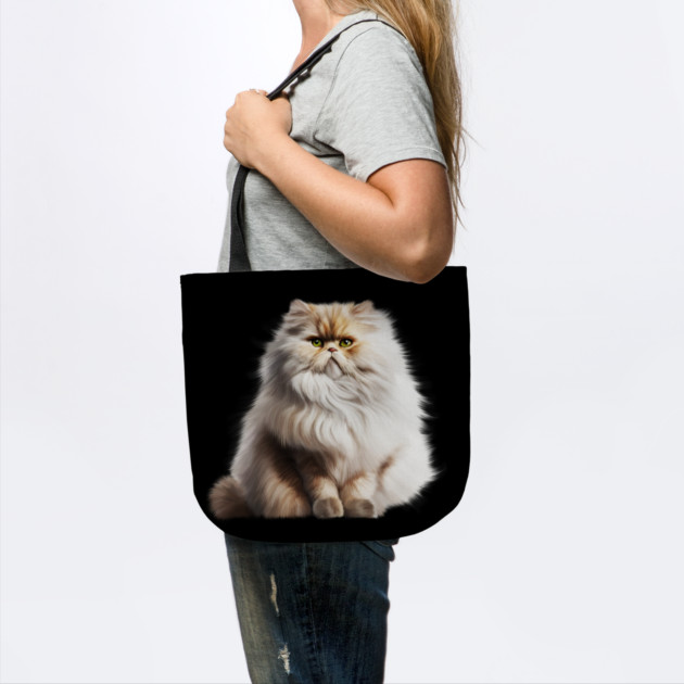 Cute Persian Cat, Fluffy Cat Lover by logiamerch