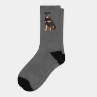 Rottweiler Dog, Dog Lover Socks