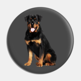 Rottweiler Dog, Dog Lover Pin
