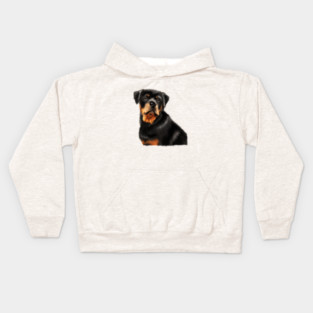 Rottweiler Dog, Dog Lover Kids Hoodie