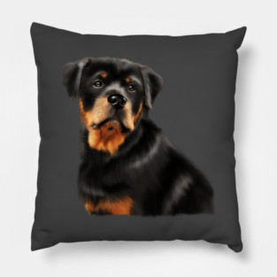 Rottweiler Dog, Dog Lover Pillow