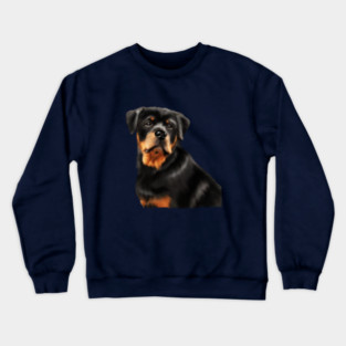 Rottweiler Dog, Dog Lover Crewneck Sweatshirt