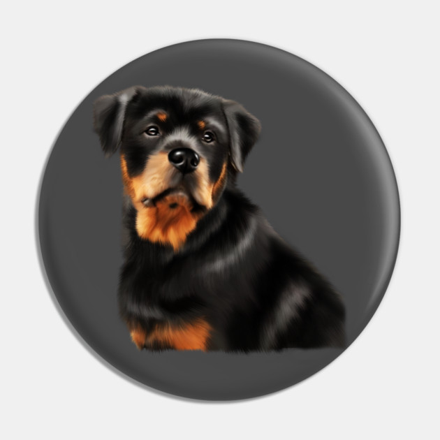 Rottweiler Dog, Dog Lover Pin by logiamerch