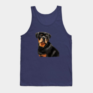 Rottweiler Dog, Dog Lover Tank Top
