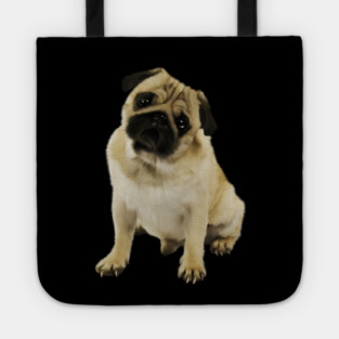 Pug Dog, Cream Pug Dog Lover Tote